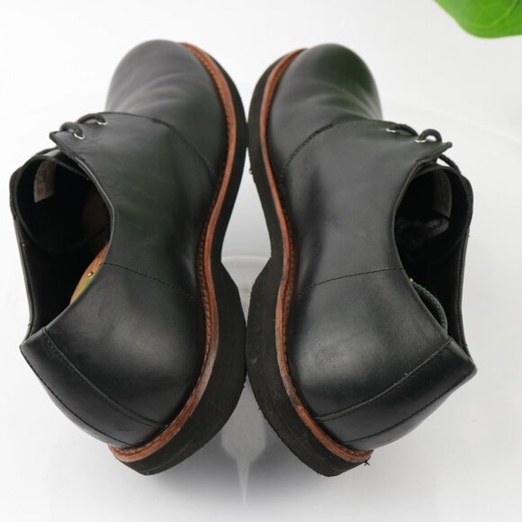 Timberland Mens Stormbuck Lite Oxford Size 13 Black Leather Plain Toe Comfy Shoe - Picture 6 of 11